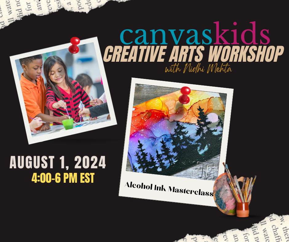CanvasKids Creative Arts Workshop: Alcohol Ink Masterclass